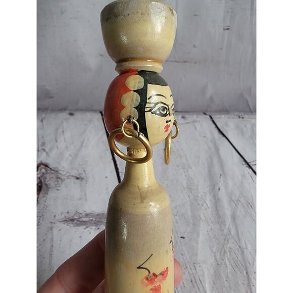 Vintage Asian Chinese Wood Doll - Picture 5 of 10